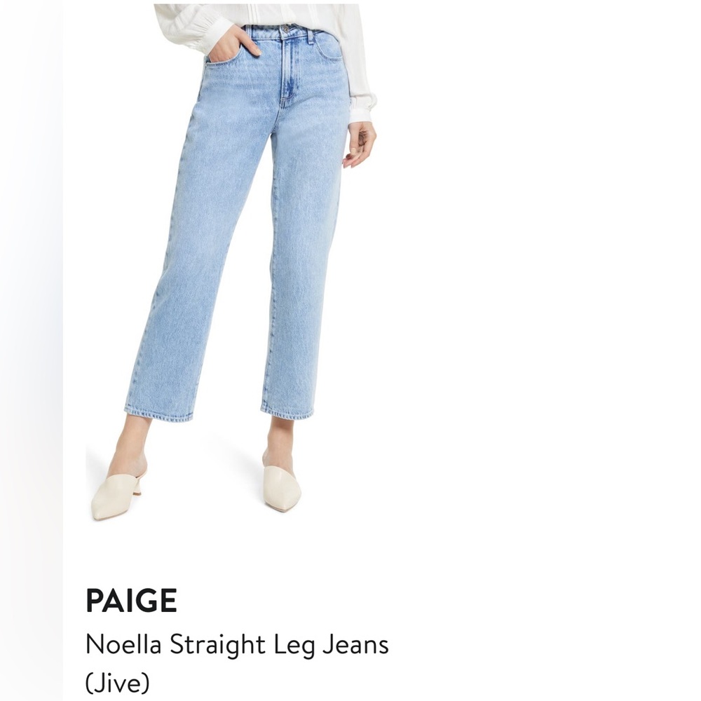 Paige Denim Noella Straight Leg Jeans